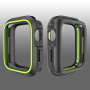 Сіліконовий чохол для Apple Watch 40mm - чорний - зелена