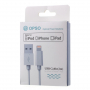 OPSO MFi сертифікований lightning кабель для синхронізації та зарядки для Apple iPhone / iPad / iPod - білий - 2 м