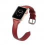 Стильовий ремінець поліурктан для o Apple Watch Ultra 49mm / 46mm / 45mm / 44mm / 42mm - червоний