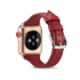 Стильовий ремінець поліурктан для o Apple Watch Ultra 49mm / 46mm / 45mm / 44mm / 42mm - червоний