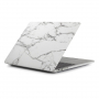 Матова кришка для MacBook Air 13" (A1932 / A2179 / A2337) - білий мармур