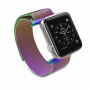 Металевий ремінець по-міланському тягнути для Apple Watch Ultra 49mm / 46mm / 45mm / 44mm / 42mm - радуга