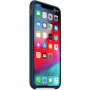 Originální Apple сіліконова панель для iPhone XS Max - підводний зелений