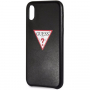Guess PU Leather Case Triangle чохол для iPhone XS Max - чорний