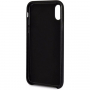 Guess PU Leather Case Triangle чохол для iPhone XS Max - чорний