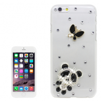Вишукана панель / футляр з камінцями в стилі діамантів для Apple iPhone 6S / 6 - панда