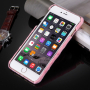 Плюшева захисна панель / футляр з шапкою для Apple iPhon 6S / 6 - рожевий