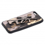 Пластикова панель з 3D мотивом рушниці Steyr AUG A1 для Apple iPhone 6S / 6 - сіра