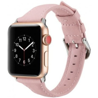 Стильовий ремінець поліурктан для Apple Watch 42mm / 41mm / 40mm / 38mm - рожева