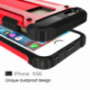 Суперстійка "Armor" панель для iPhone 5 / 5S / SE (2016) - червона