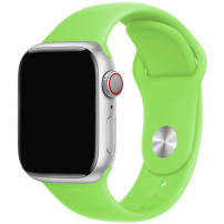 Силіконовий спортивний ремінець для Apple Watch Ultra 49mm / 46mm / 45mm / 44mm / 42mm - M/L - зелений