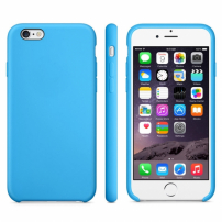 Протиковзкий тьмяний футляр для Apple iPhone 6 / 6S - синій