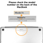 Захисна плівка з чорною рамкою для MacBook Pro 13" (A1278)