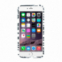 Гумова панель для Apple iPhone 6 / 6S - в полоску в стилі зебри