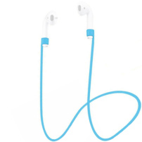 Силіконовий тримач проти втрати для AirPods - 60 см - синій