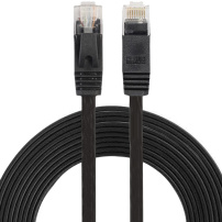 Ethernet CAT-6 кабель RJ45 для MacBook - 3 m - чорний