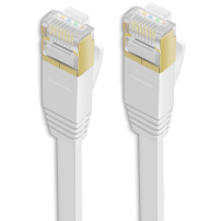 Ethernet CAT-7 кабель RJ45 для MacBook - 1 m - білий