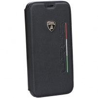Lamborghini URUS оригінал фліп чохол для iPhone X / XS - чорний