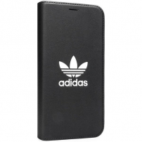 ADIDAS оригінал фліп чохол для iPhone XR - чорний