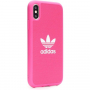 ADIDAS оригінал чохол з міцного пластика для iPhone XR - рожева