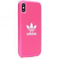 ADIDAS оригінал чохол з міцного пластика для iPhone XR - рожева