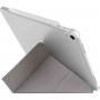 UNIQ Yorker Kanvas Plus чохол з підставкою для орігамі для iPad Air 4 (2020) / Air 5 (2022) / Pro 11" (2018) - сірий
