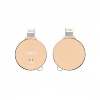 HOCO екстерна память 128GB з брелоком та кабелем для Apple iPhone - жовтий