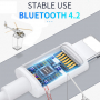 Joyroom JR-EP2 Bluetooth навушники з конектором lightning - біла