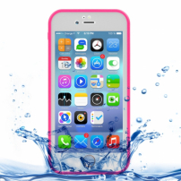 Водостійкий футляр з діамантовим візерунком для Apple iPhone 8 / 7 - рожевий