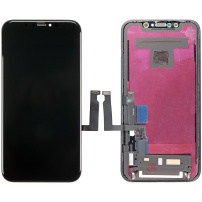 Premium OLED екран з сенсорним склом та рамкоб для Apple iPhone XR