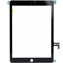 Premium Переднє сенсорне скло (touch screen) для Apple iPad 9,7" 2017 - чорний