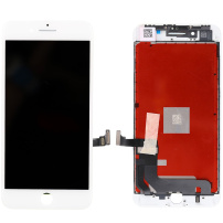Refurbished Original Запасний LCD екран з сенсорним склом та рамкою для Apple iPhone 8 Plus - білий