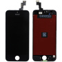 Refurbished Original Запасний LCD екран з сенсорним склом та рамкою для Apple iPhone SE (2016) - чорний