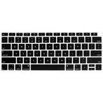 ENKAY тонкий чохол клавіатури (US) для MacBook Air 13" (A1932 / A2179 / A2337) - чорний