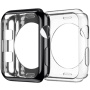 Захисний чохол Dux Ducis з м'якого пластику для Apple Watch 38mm - чорний