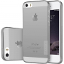 Nillkin Nature прозорий чохол для Apple iPhone 5 / 5S/ SE (2016) - сірий
