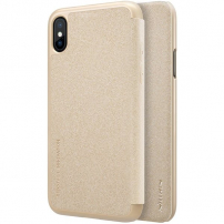 Nillkin Sparkle Folio чохол для Apple iPhone X / XS - золотий