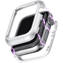 Металевий магнітний корпус для Apple Watch 40mm - сріблястий