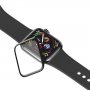 BASEUS загартоване скло для Apple Watch 40mm - чорний