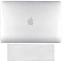 ENKAY 2в1 Глянцева кришка та ультратонка панель EU клавіатура для MacBook Pro 13" без Touch Bar (A1706 / A1708 / A1989 / A2159) - чистий