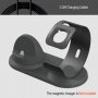 Алюмінієва зарядочна станція для Apple Watch a iPhone - сірий