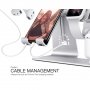Док-станція для зарядки Bestand 3in1 для iPhone / Apple Watch / AirPods - срібний