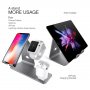 Док-станція для зарядки Bestand 3in1 для iPhone / Apple Watch / AirPods - сіра