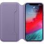 Apple Folio шкіряний фліп чохол для iPhone XS - бузок