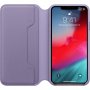 Apple Folio шкіряний фліп чохол для iPhone XS Max - бузок
