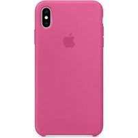 Apple сіліконовий чохол для iPhone XS Max - тропічний рожевий