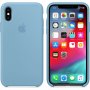 Apple сіліконовий чохол для iPhone XS - синя волошка