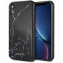 Guess оригінал чохол чорний мармур для iPhone XR - чорний