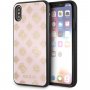 Guess Layer Glitter Peony чохол для iPhone X / XS - світло-рожевий