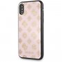 Guess Layer Glitter Peony чохол для iPhone X / XS - світло-рожевий
